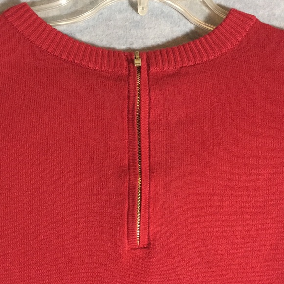 TORRID Long Sleeve Long Line Tunic with Crisscross Front and Zipper Back - Picture 4 of 14